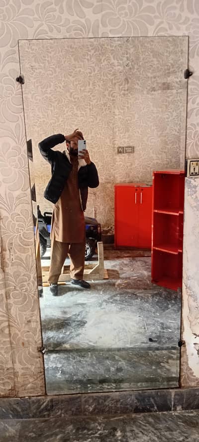 8×3 fancy miror for sale location khurrainwala 0305105426666