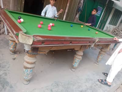 SNOKER GAME WITH COVER FAISALABAD MOBILE NO. 0371-3133655