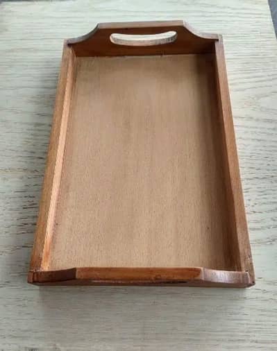 wooden tray