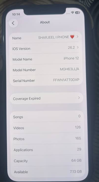 Personal Moblie Urgent for sale