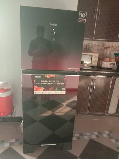 Haier Digital inverter Fridge brand new