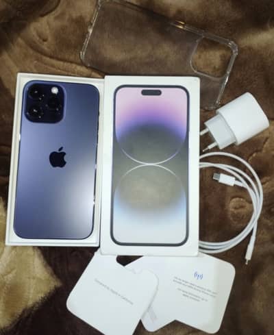 Apple I Phone 14 Pro Max 256GB PTA Approved What's 03246350889