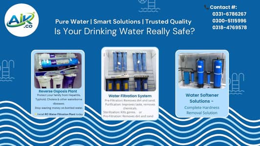 Water Filtration & Purification Products