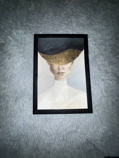 Beautiful hand made , with frame