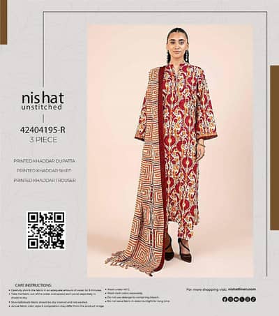 nishat unstitched