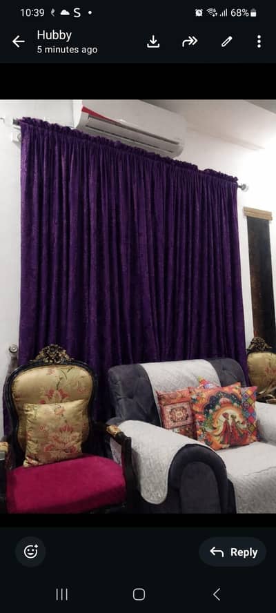 Palachi velvet with linning