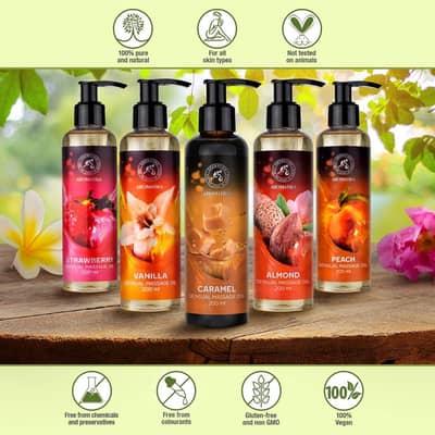 Premium Herbal Body Massage Oils