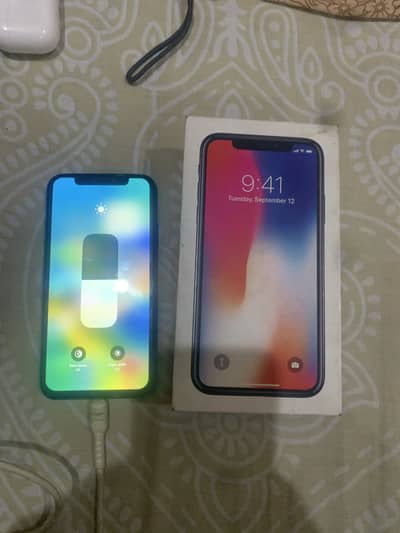 iPhone X 256gb pta proved with box