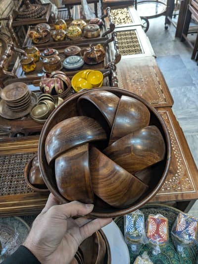 Wooden Serving Set