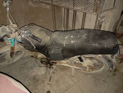 Engine chocked bike for sale