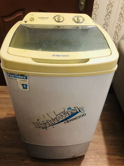 Kenwood Single Tub Washing Machine for sale.