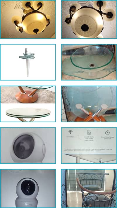 6 (Six) Various Household & Decoration items in a Single Package