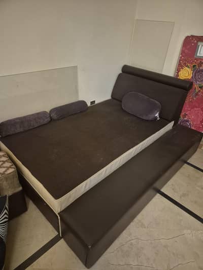 Big Sofa Bed [Jhuut and Leather]