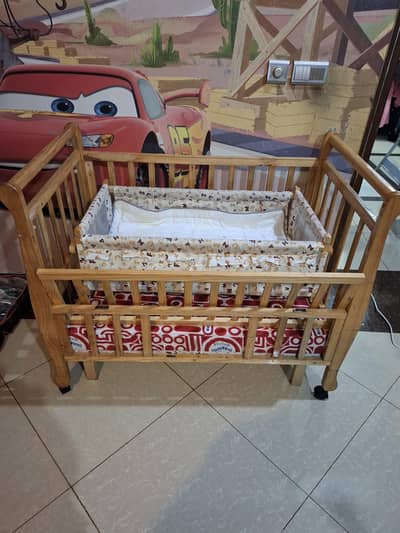 kids double cart with cradle