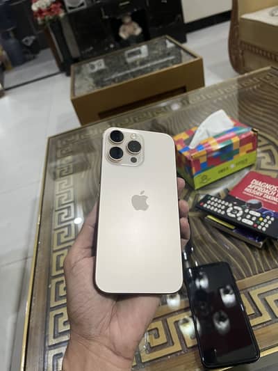 Iphone 16 pro max desert titanium Non PTA JV