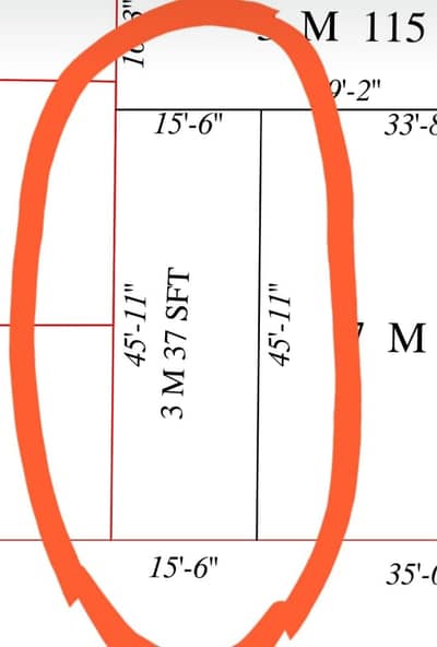 Prime Location In Quaid-E-Azam Interchange Of Lahore, A 675 Square Feet Residential Plot Is Available