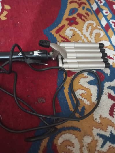 3 step hair barrel waver or curlers
