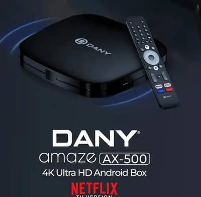 Danny Android TV Box - Brand New Condition (With Warranty)
