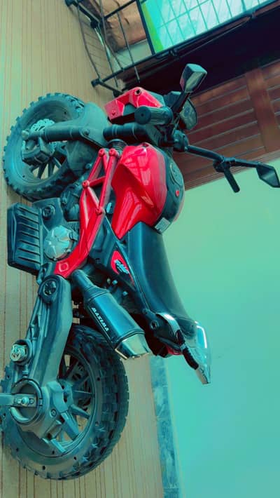 Battery operated bike