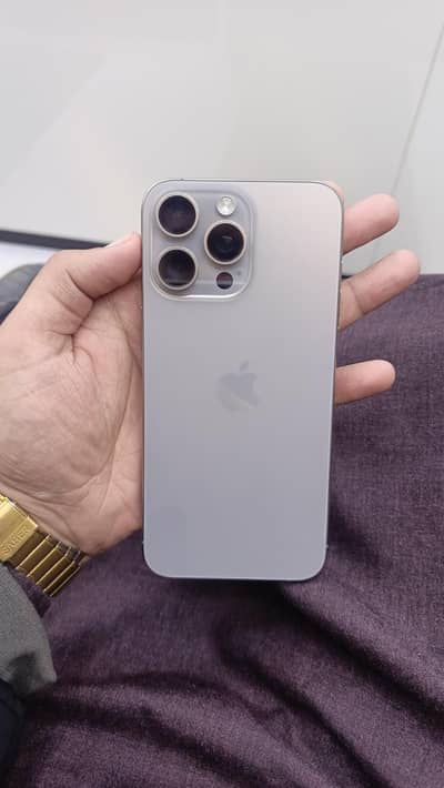 15 Pro Max Official Pta Approved Physical+physical sim