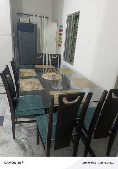 Dining Table set with 6 Chairs– Like New for sale