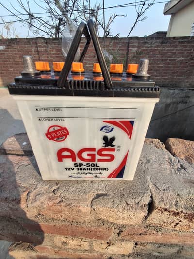 AGS battery 9 Plats New battery