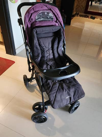 Junior Brand Baby Stroller with Food Tray | Kids Pram | Baby Pram