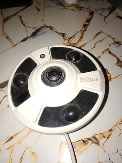 Dahua security 360Angle camera,HD quality 3mp camera,used check camera