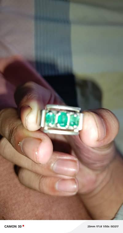 swat emerald ring