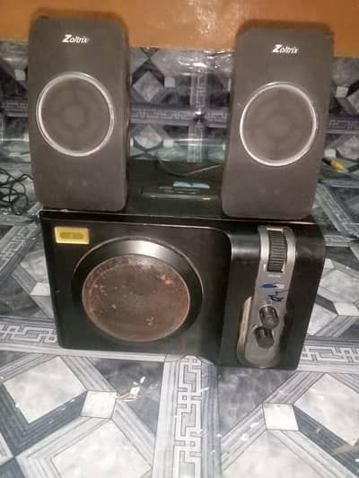 Zoltrix 2.1 Speaker System (Subwoofer + 2 Speakers)