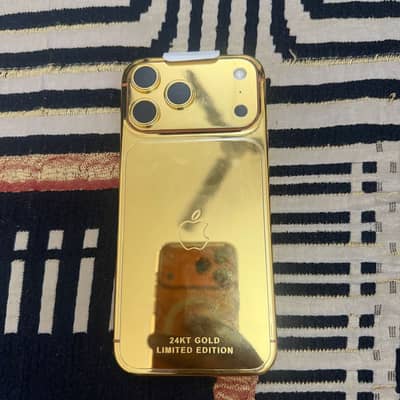 IPhone 17ProMax Full Gold limited Edition