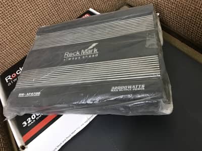 Car amplifier rockmarks 4 channel dual woofer boofer bofer wofer