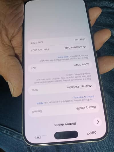 i phone 15pro Max PTA proved 256GB with Box
