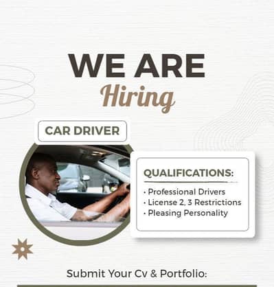 Professional Driver required