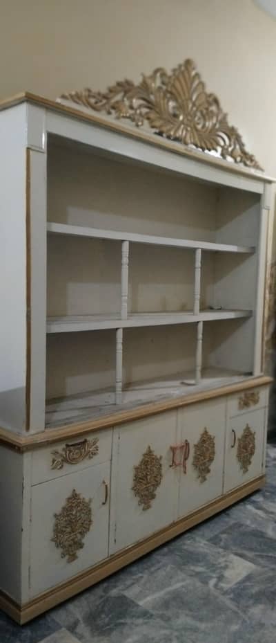 Elegant Wooden ShowCase with glass