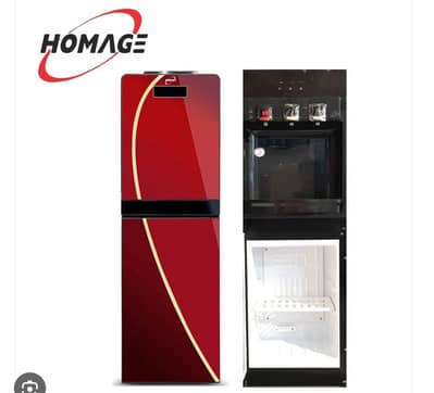 Homage water dispenser glass door (red)