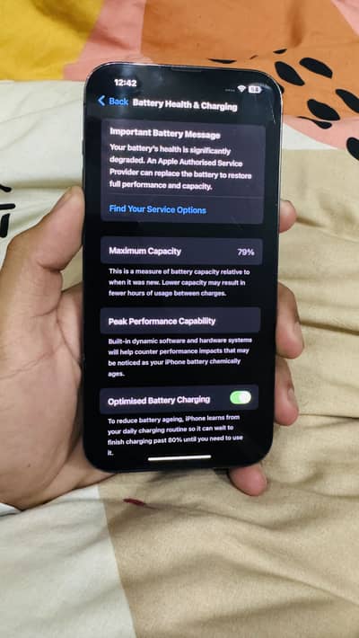 Iphone 13 pro max non pta 128 GB