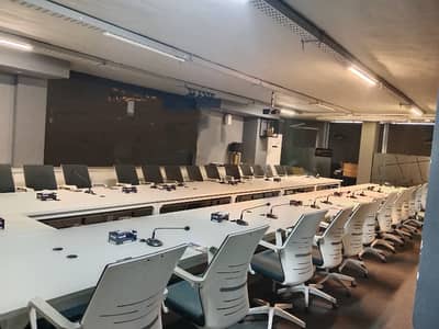 Fully Furnished Office Space Available For Rent In Blue Area, Jinnah Avenue Margala Facing, Islamabad.