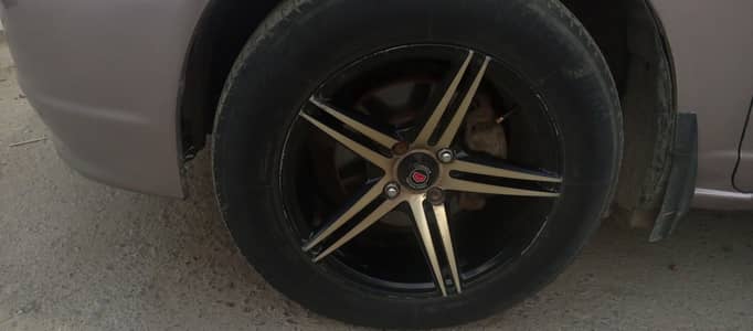 fancy alloy rims urgent sale