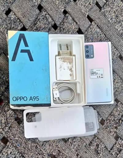 Oppo A95 128/8GB Ram with box and charger
