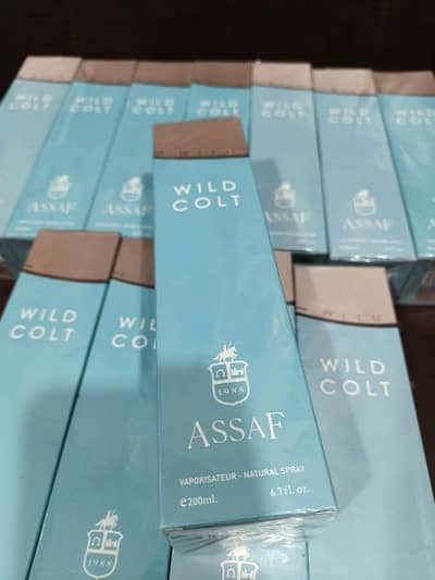 Brand new Assaf Wild Colt Perfume 200ML Imported from Saudia 12500