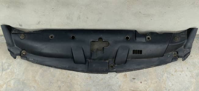 Honda Civic Reborn Cooling plate with fender cover.