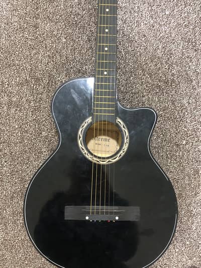 Black guitar
