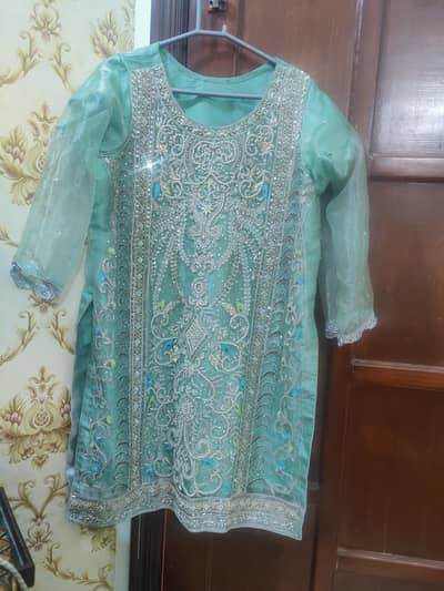 3pc Fancy Organza Suit