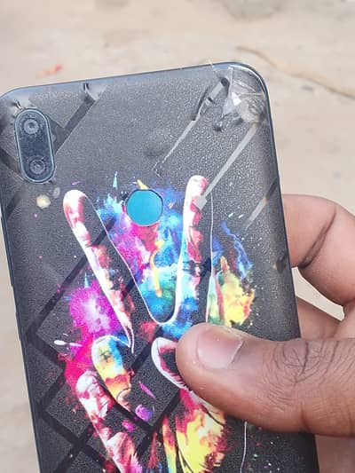 HUAWEI y9 4 64 all OK zabardast battery timiing kamall box ni ha