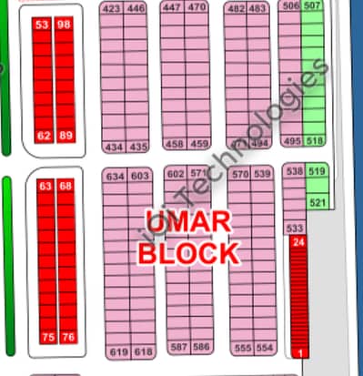 8 Marla Plot for Sale Prime Location, Umar Block