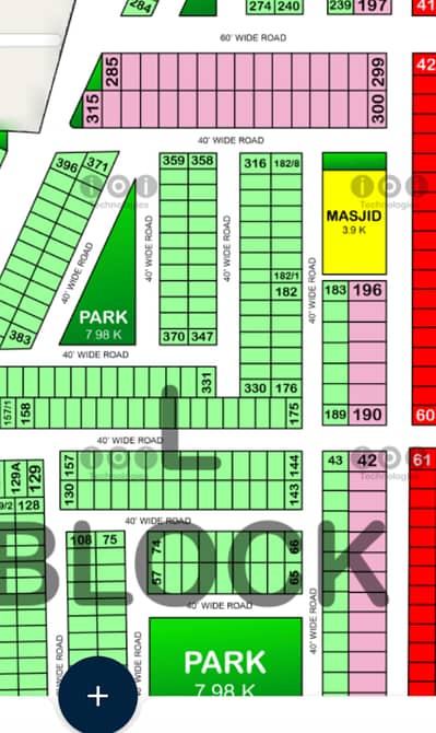 8 Marla Plot for Sale L Block, Bahria Orchard Lahore