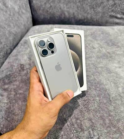 iPhone 15 Pro Max 256GB Official Dual Physical PTA Approved 89% BH