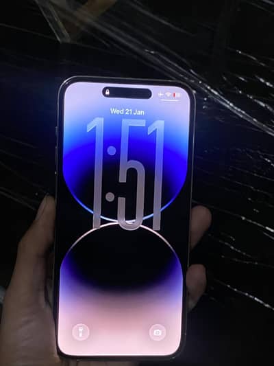 iphone 14 pro max white clr 128gb Jv