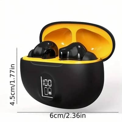 True Wireless Stereo Earbuds with Bluetooth 5.3 & Smart Touch